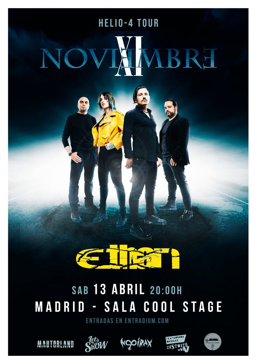 ¡¡Atención!! Porque tenemos entradas para <a href="/EthanBand/">Ethan</a>
<a href="/Noviembre_XI/">Noviembre XI</a> a 6€ !!!! 🤘👏🤘👏 Escandalosamente escandaloso 🎶🎶 escríbenos por privado 🎶🎶

facebook.com/events/8167798…