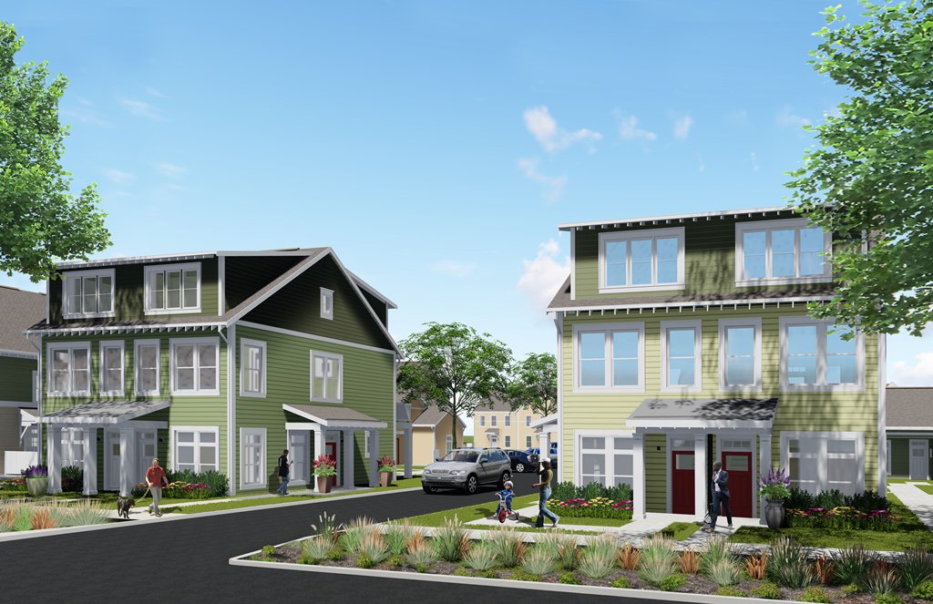 MKE_CNI's tweet photo. New family townhomes are on the horizon for Westlawn Gardens thanks to @WHEDAadvantage's announcement of tax credit awards yesterday! https://t.co/TgJM5Azo7x