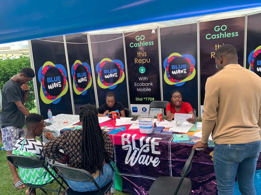 sharie_oo's tweet photo. Do well to pass by the Ecobank stand at Repu today, you can’t miss out on the amazing packages💥
#jointhebluewave https://t.co/ZsVRUV5j97