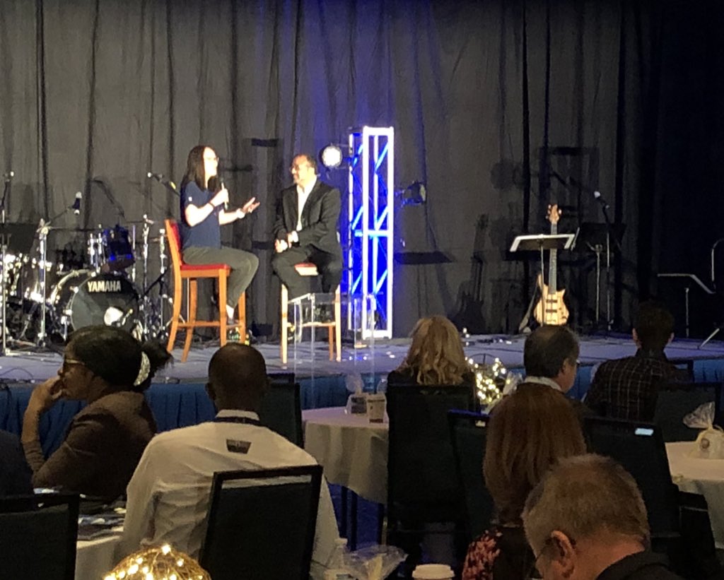 MichaelSchutt's tweet photo. Lina Hughes sharing the joy of gathering to seek the Lord as attorneys at FLAG 2019! #FLAG2019 https://t.co/11PkKzgX3U