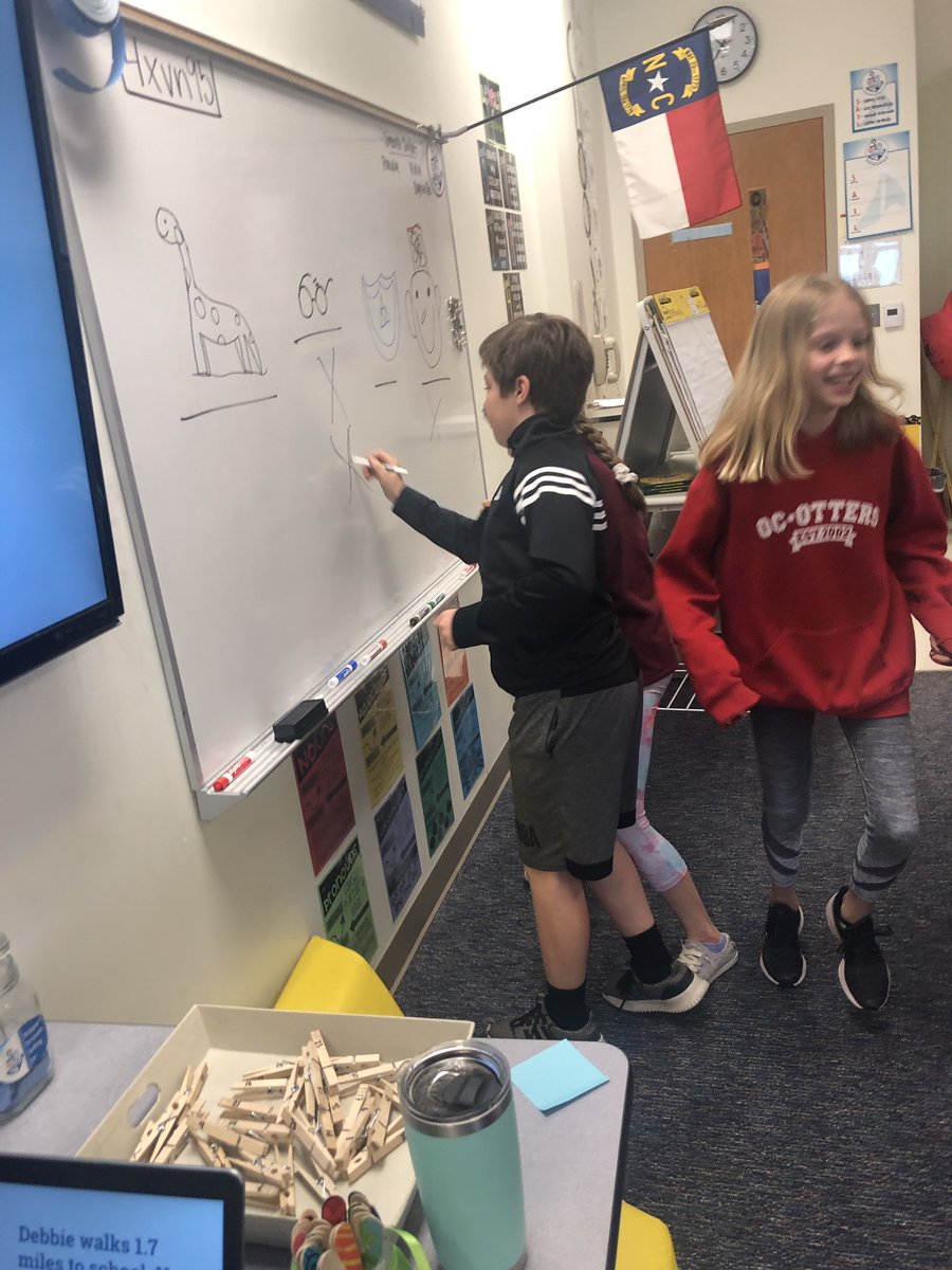 Mixed decimal review with a class favorite game of ATTACK!