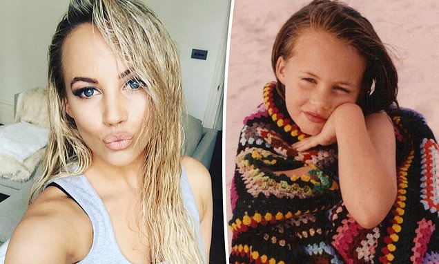 RushReads's tweet photo. Samantha Jade shares a sweet throwback snap from her childhood: She's one of the biggest names in the Australian music industry.  https://t.co/CACOgRwAPG https://t.co/554Tl3rARj