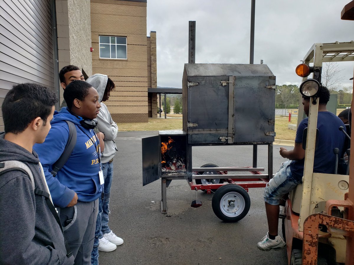 Time for the burn in! Who's hungry?? <a href="/HSVk12/">Huntsville City Schools</a> <a href="/HSVCareerCoach/">HCS Career Coach</a> <a href="/MaeJemisonHS/">Mae Jemison High School</a> <a href="/HSVCTE/">Huntsville CTE</a>