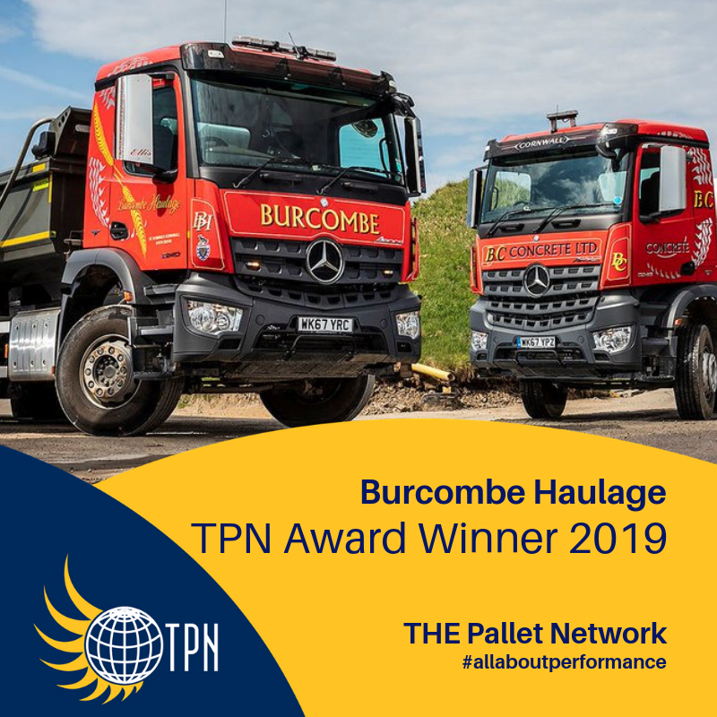 OurTPN's tweet photo. And the Regional Depot of the Year Award winner for the West region is @BurcombeHaulage.
#AllAboutPerformance #TPNAwards2019 https://t.co/YgoBhKM7m6