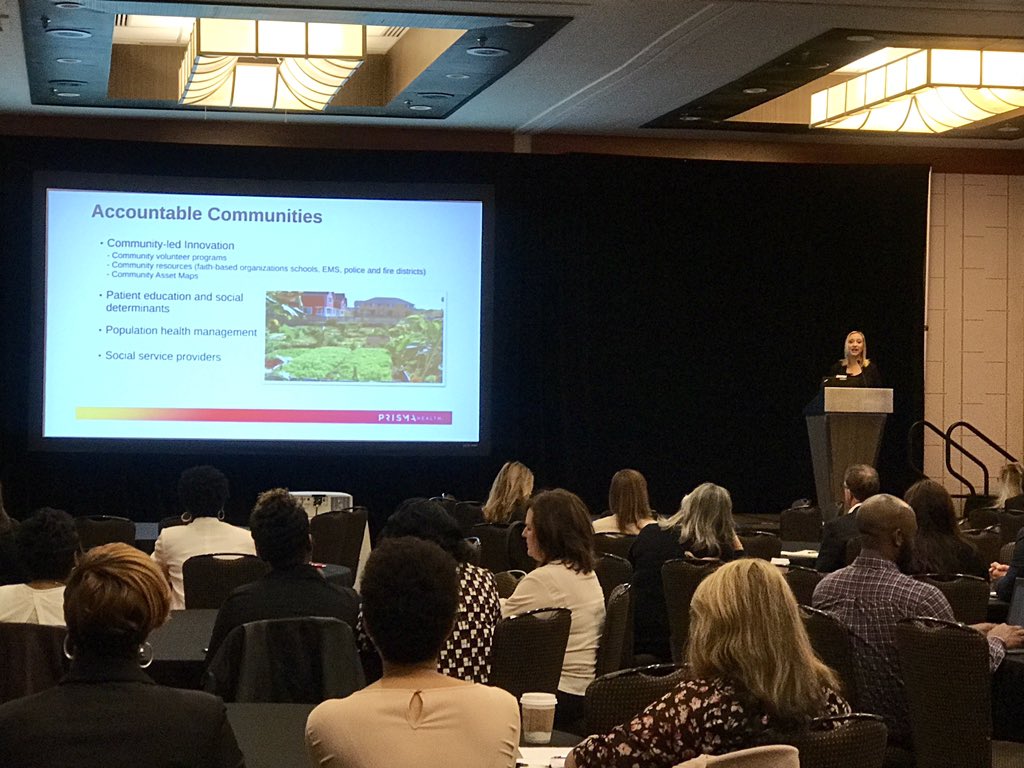 Exploring Health Care Reimagined with @ghs_org Jennifer Snow by Integrating Community Health into the Care Model #CCISymposium2019