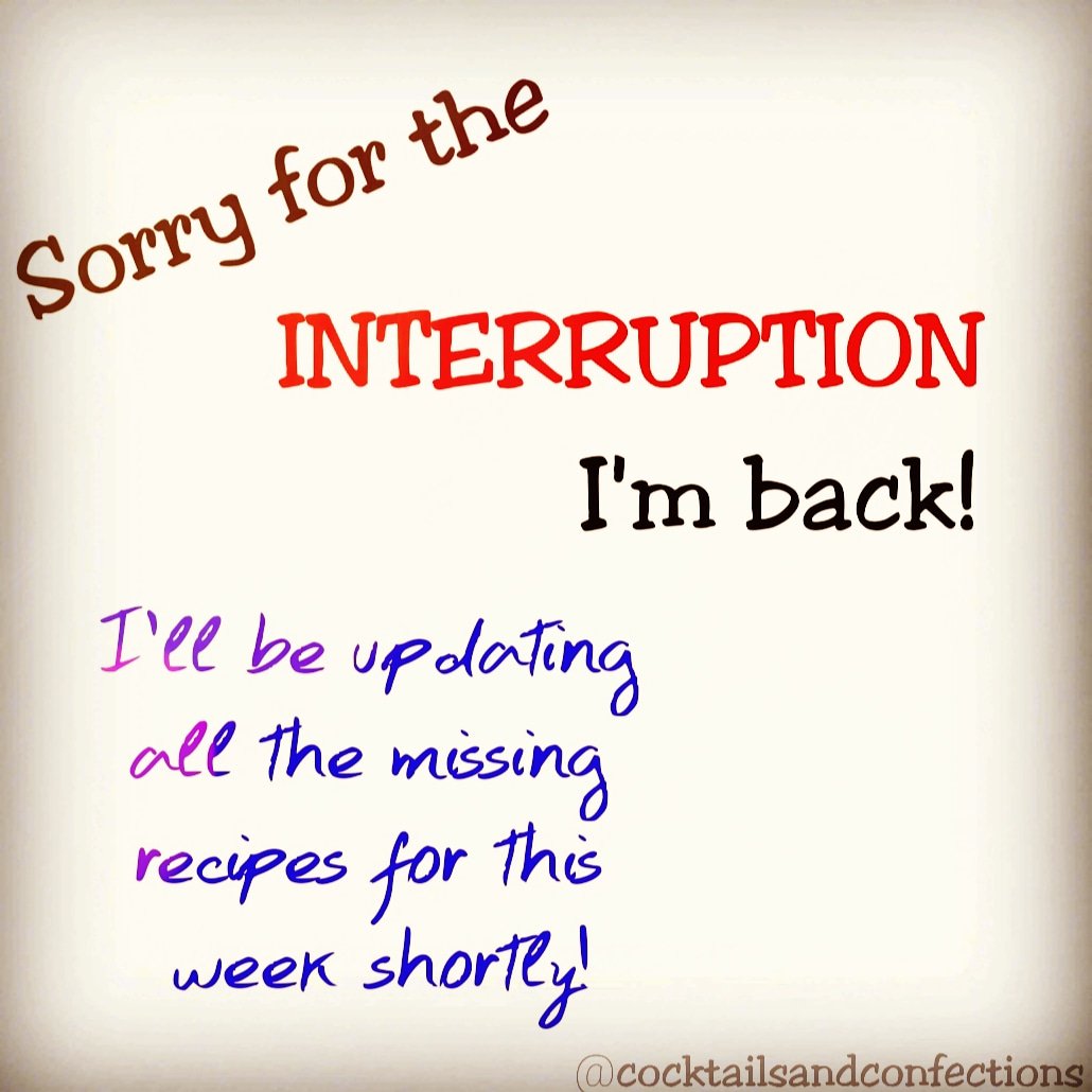 YummyCandC's tweet image. #imsorry #interruption #sorryfortheinterruption #imback #update #updating 
#recipes #cocktails 
#CocktailsAndConfections
