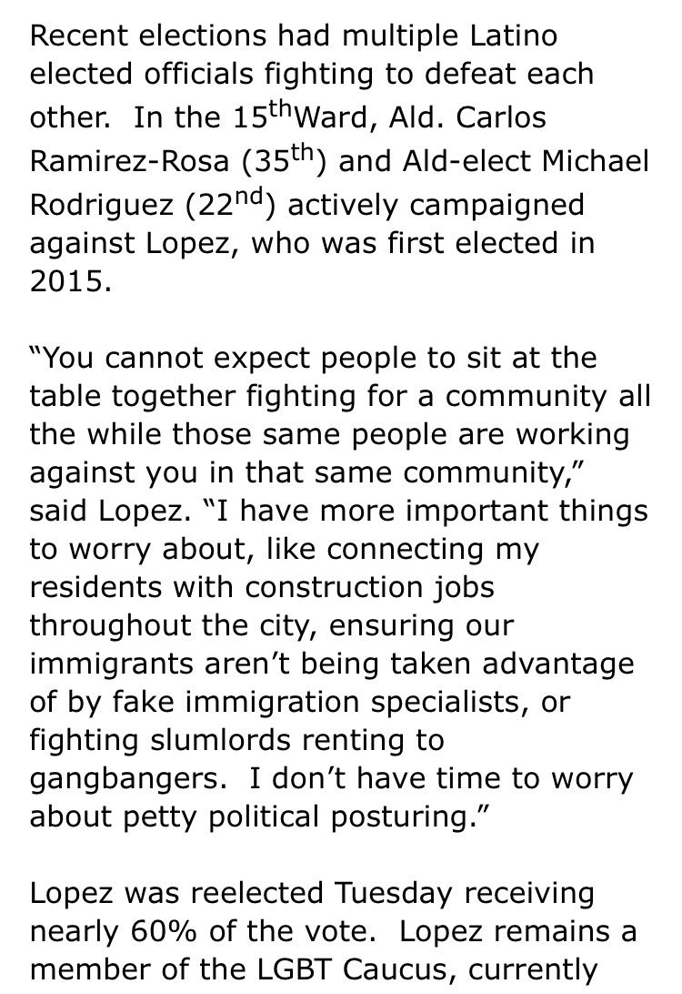 thedailylinechi's tweet photo. Inbox - @RLopez15thWard quits @ChiLatinoCaucus: https://t.co/kAUiPtox6D