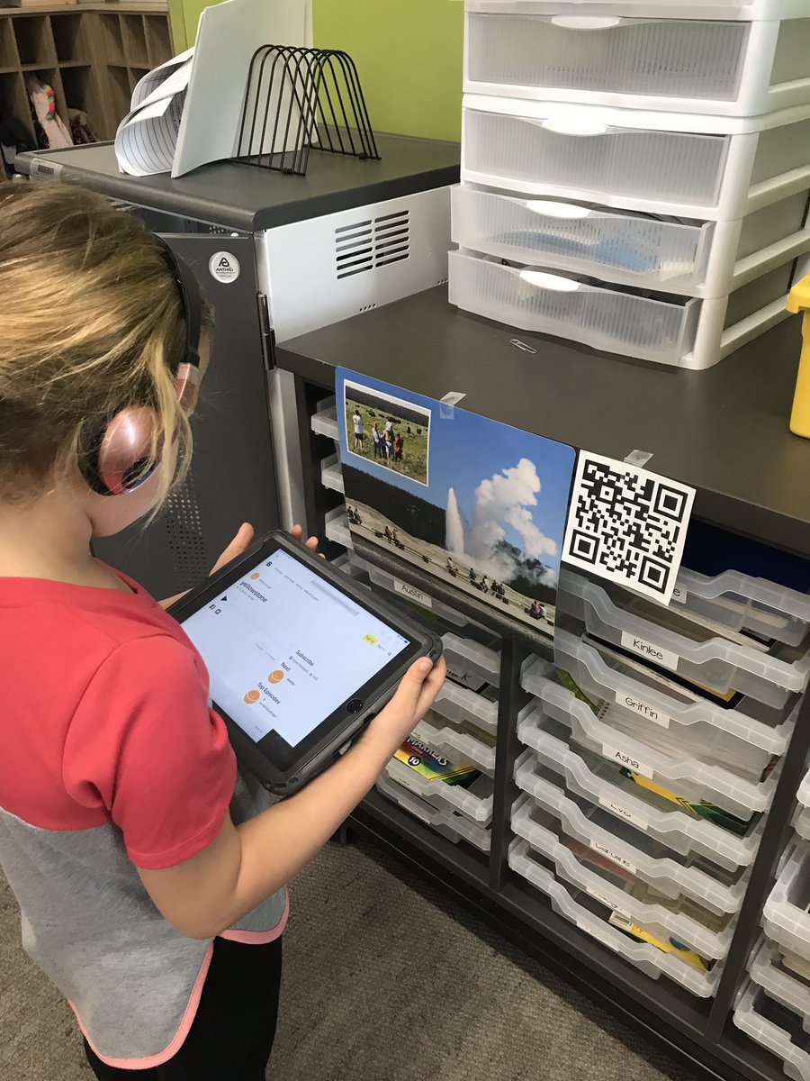 missallingerk's tweet photo. We are using QR codes to learn about places in our country! 🇺🇸❤️ https://t.co/14gAnLVMlD