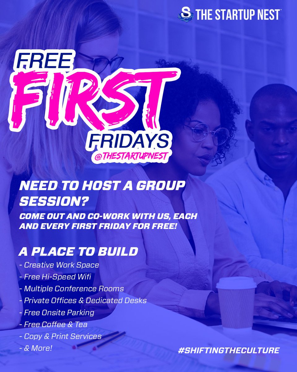 “Friday. The golden child of the weekdays. The superhero of the workweek. The welcome wagon to the weekend. The famous F word we thank God for every week."
.
.
.
.
.
#thestartupnest #shiftingtheculture #free #workflow #hustle #study #tech #inclusion #entrepreneur #freelance