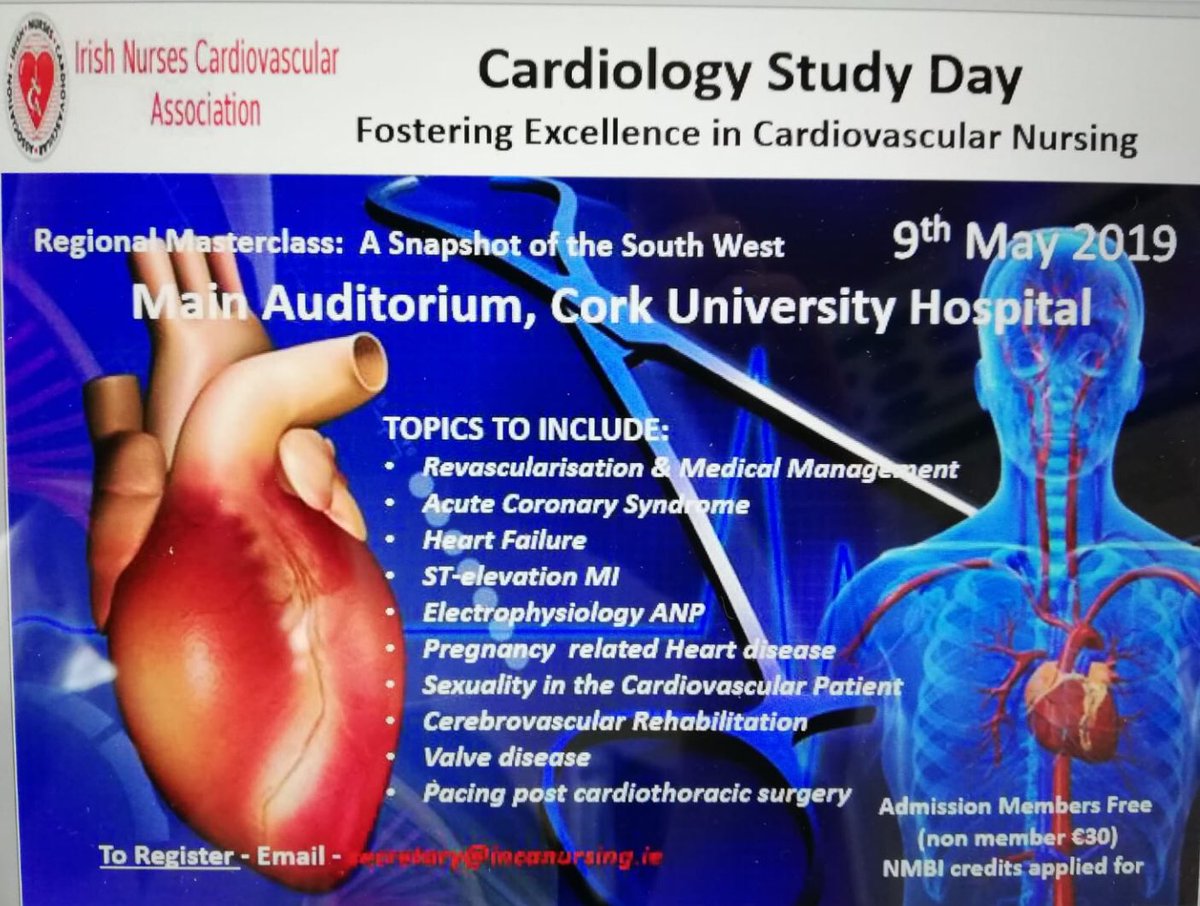 #datefordiary @Irishheart_ie @HSE_CSP @cahill_ciara @STGHnursing @UHW_Waterford @CUH_Cork @CardiacServ @connectjinish @AllianceforHF @CiaraMcC_ @ciarakirke