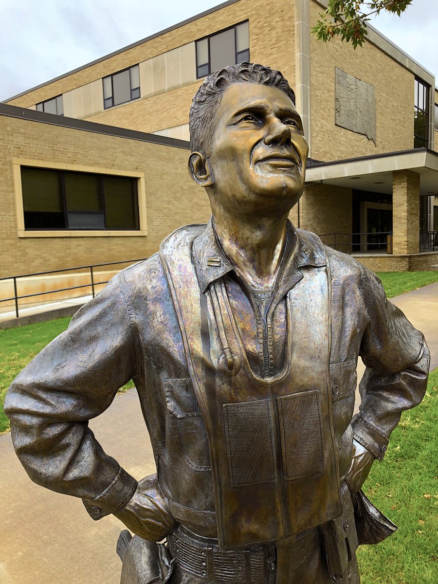 Today is Joe Foss Day in SD, in honor of Gov. Joe Foss, recipient of the Congressional Medal of Honor, who was born this day in 1915 in Sioux Falls. #SDHistory