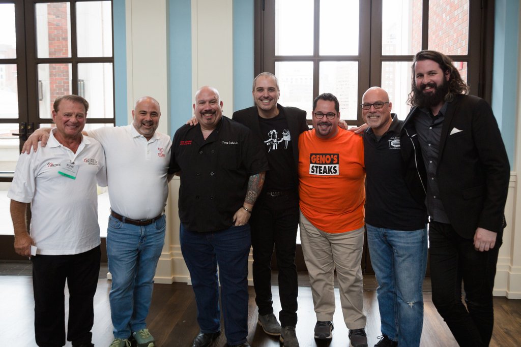 Earlier this week Colin had the pleasure of moderating a panel for the @CCPAssociation where the owners of some of the city's most iconic steak shops—Pat's, Geno's, Tony Luke's, Jim's, and Steve's—spoke candidly about their businesses, families and lessons learned along the way.
