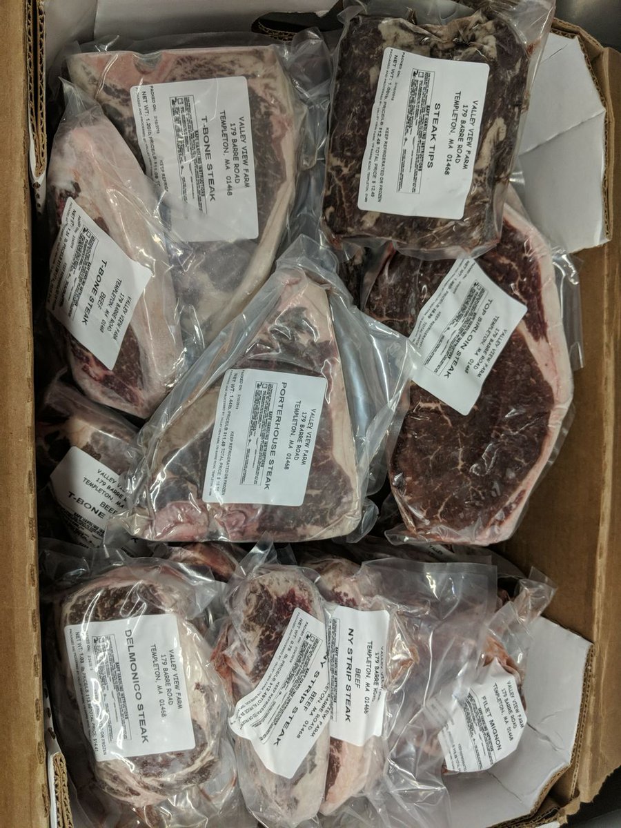 ATTENTION.... ALL SERIOUS GRILLERS!  We have 14 boxes of various High End Steaks, various weights(20 - 40 lbs) available for ONLY $9.00/LB.   That's right $9.00/lb.   1ST COME, FIRST SERVE.  Now's your chance to stock up for the Summer.