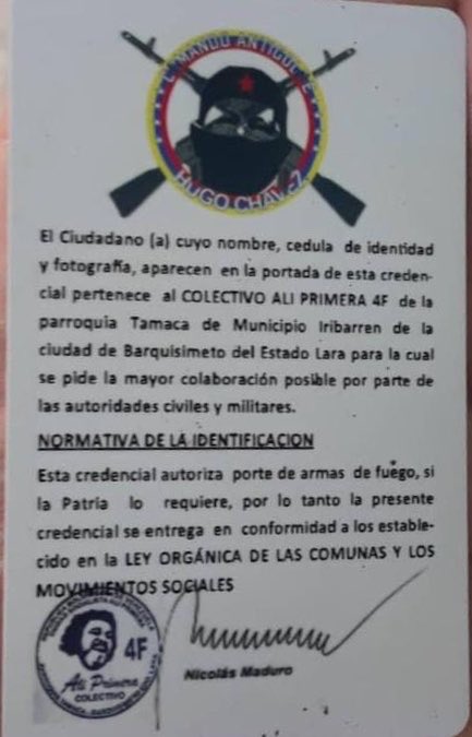 jraul_segovia's tweet photo. La Constitución de #Venezuela instruye reglamentación de porte y tenencia de armas en la Ley y reglamento de armas y explosivos y no figura el causal, ni expresión 'cuando la patria lo requiera‘ y menos la Ley de las Comunas .@FERMINMARMOL .@BMarmoldeLeon https://t.co/PJJuT5S2DM