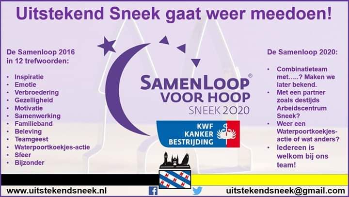 SamenloopSWF's tweet image. De #Samenloop van 2020 begint alweer te kriebelen! En: jazeker! Teams mogen hun nummer uit 2016 behouden!