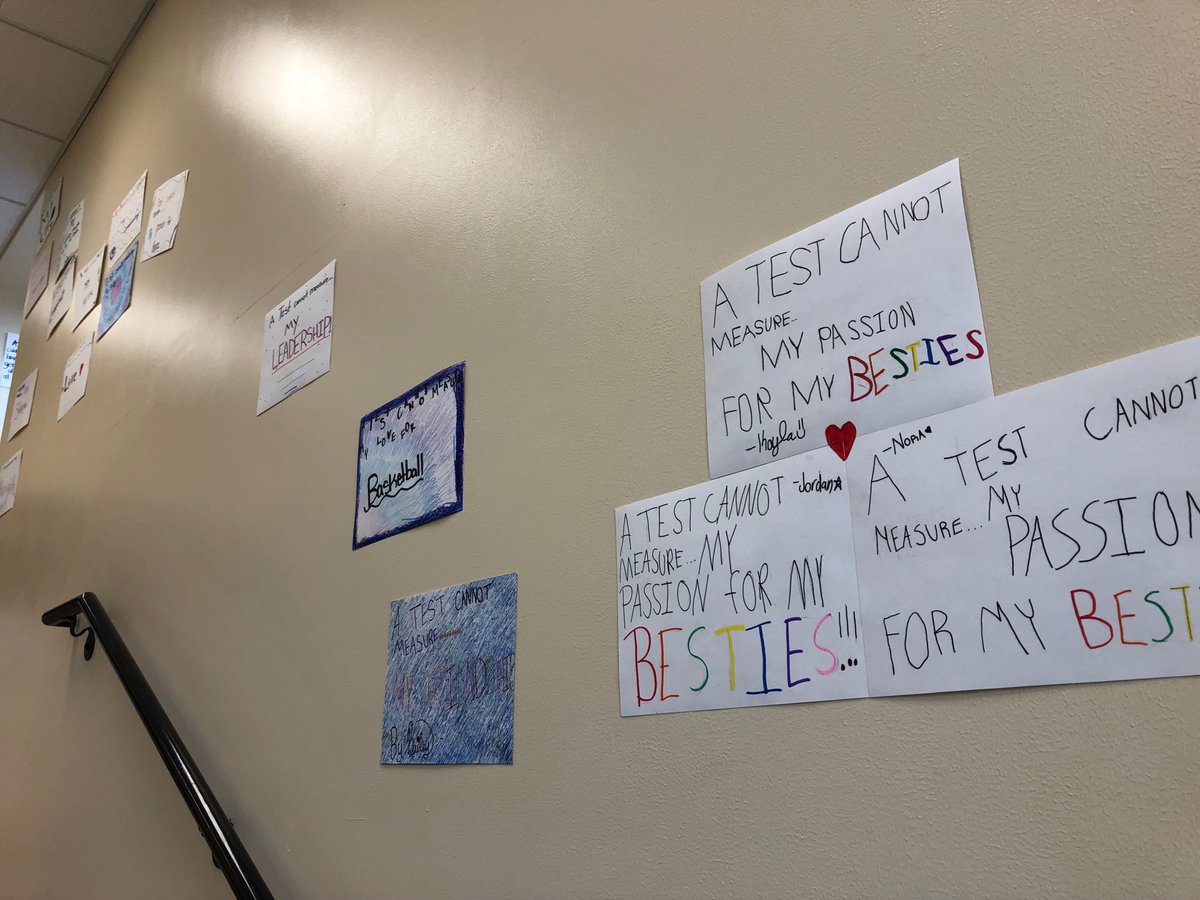 willremmert's tweet photo. Great examples of how #evnp students and staff reinforce that we should not, and WILL NOT let a single test define who they are and can be! Proud of the dedication to the Whole Child & ensuring high-levels of learning for ALL beyond a single assessment! https://t.co/OZRvgT7iCe