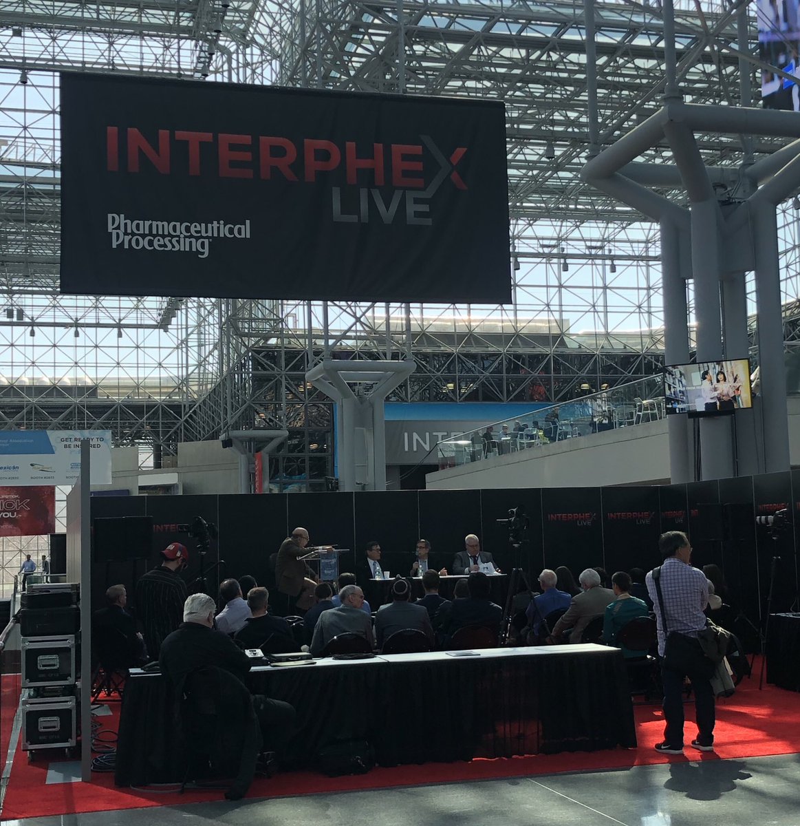 LifeScienceLove's tweet photo. My tweet did not post the other day, so another late post from @INTERPHEX #interphex2019: Rick Morris of @PallBiotech on the #Biosimilars 5.0 panel. That’s 5 years running for @PallCorporation on this panel. This year was great w/ #UlteemitConsulting &amp; @Sandoz_Global https://t.co/9RseEaXqUT