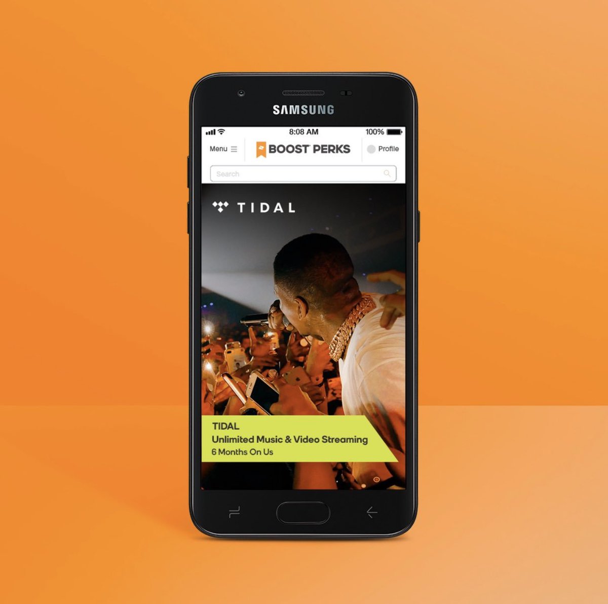 #BoostMobile customers, get 6 months of free access to <a href="/TIDAL/">Tidal</a> featuring exclusive content, music streaming and premium experiences! Download the #BoostPerks app!  🌊🎵 boost.co/2FqGyZ3