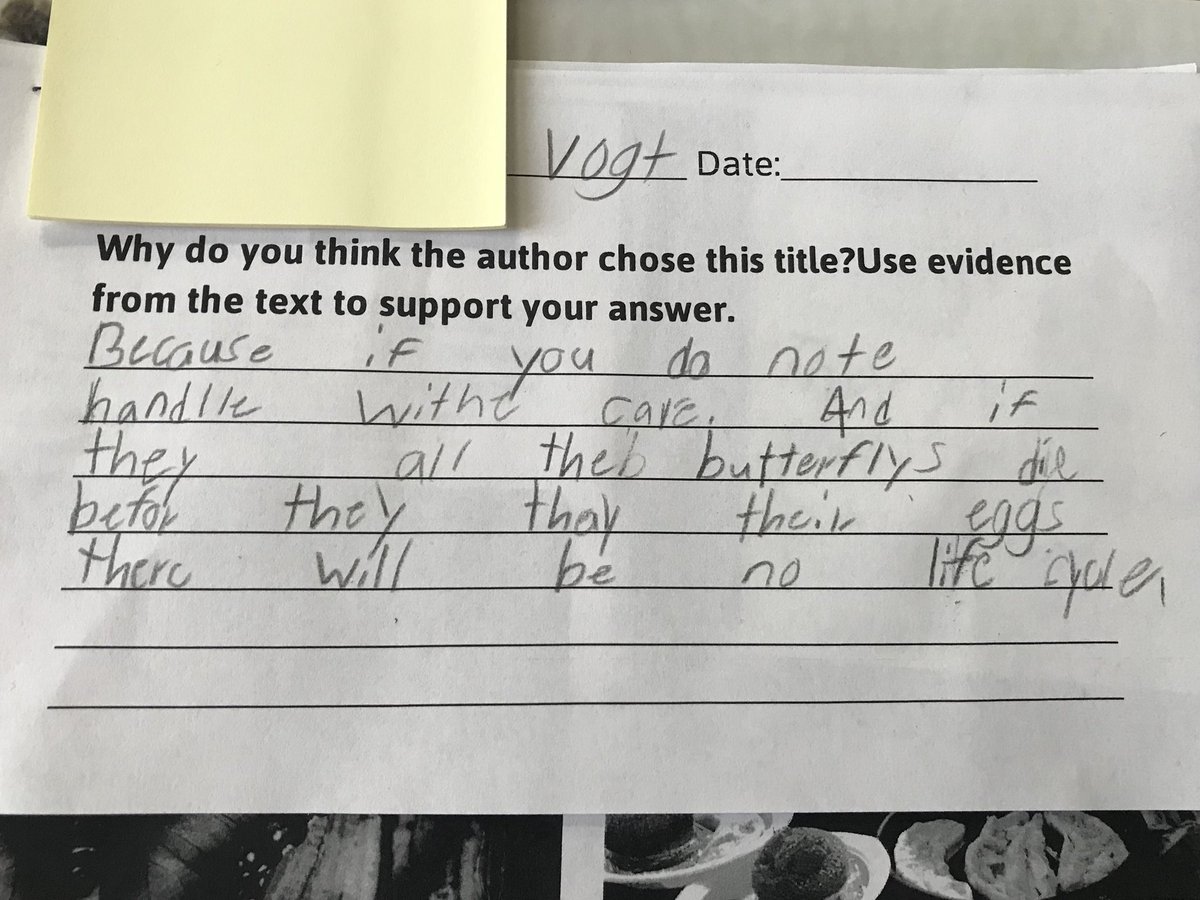 ToshaSwearingen's tweet photo. I love that my schedule allowed me to partner with many teachers this week! I also love when a good close reading lesson comes together! These 2nd Ss were able to answer a DOK 3/4 question and support with text evidence. Win! @MCESMavericks @meg_kuenzli #mcslearn #textdependent https://t.co/k1Qjv9glr3