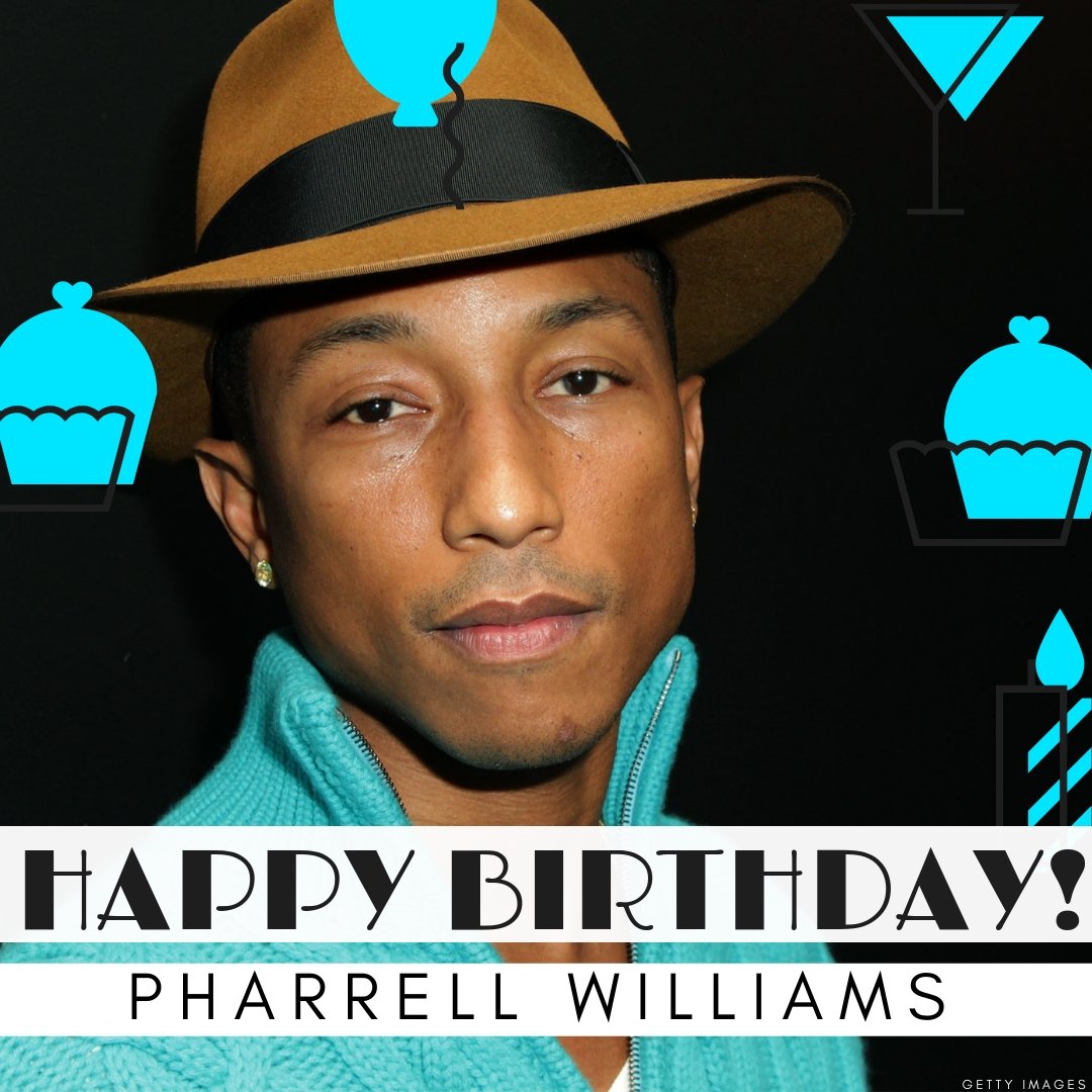 HAPPY BIRTHDAY!! Virginia\s own Pharrell Williams turns 46 today.  