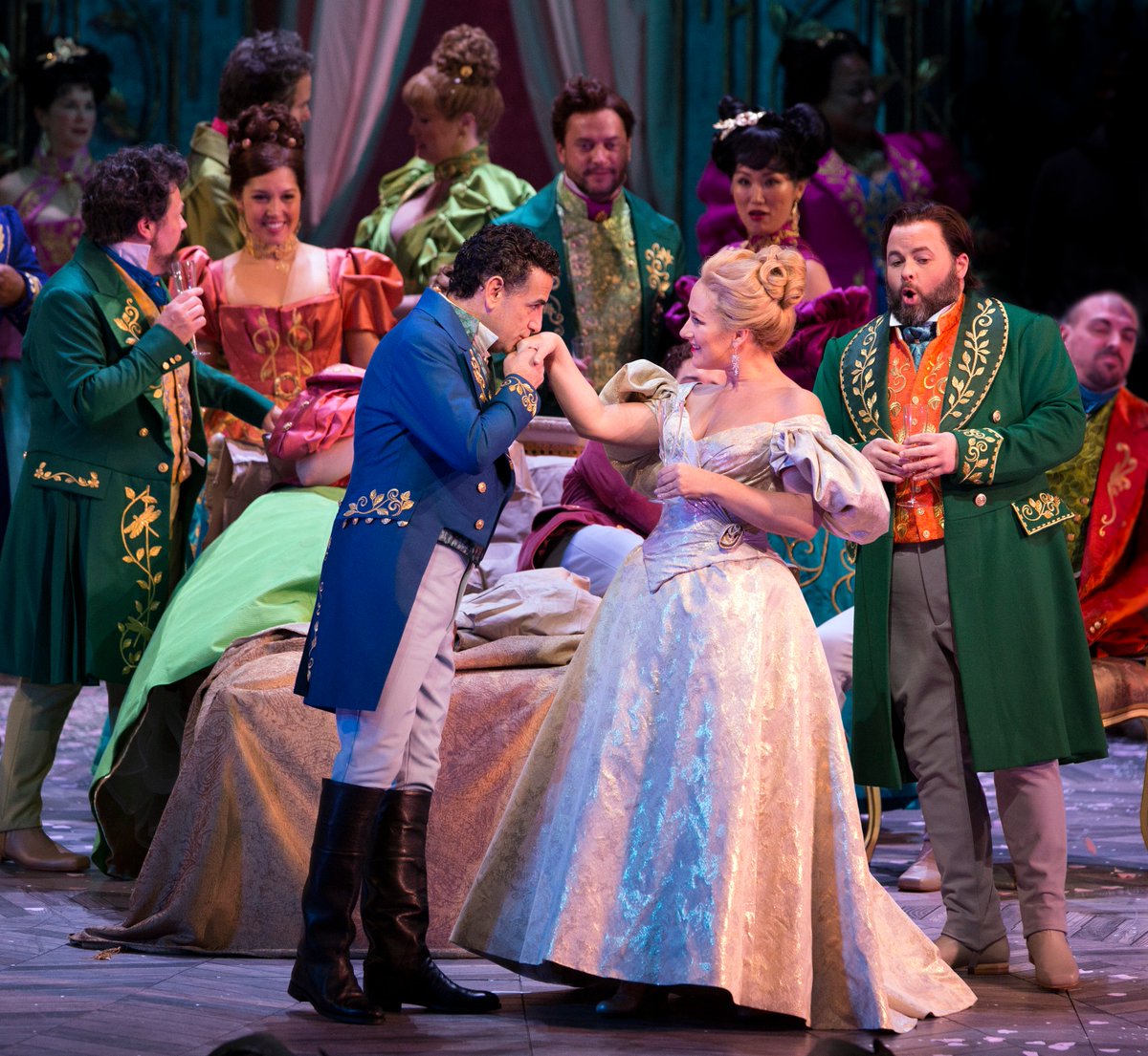 Metropolitan Opera (@metopera) on Twitter photo Don’t miss Verdi’s La Traviata on <a href="/GPerfPBS/">Great Performances</a> tonight, April 5. Soprano <a href="/DianaDamrau/">Diana Damrau</a> and tenor <a href="/jdiego_florez/">Juan Diego Flórez</a> star as the tragic lovers, and @nezetseguin conducts. Check your local listings for times and more info: to.pbs.org/2EPfOS5
Photo: Marty Sohl / Met Opera Don’t miss Verdi’s La Traviata on <a href="/GPerfPBS/">Great Performances</a> tonight, April 5. Soprano <a href="/DianaDamrau/">Diana Damrau</a> and tenor <a href="/jdiego_florez/">Juan Diego Flórez</a> star as the tragic lovers, and @nezetseguin conducts. Check your local listings for times and more info: to.pbs.org/2EPfOS5
Photo: Marty Sohl / Met Opera