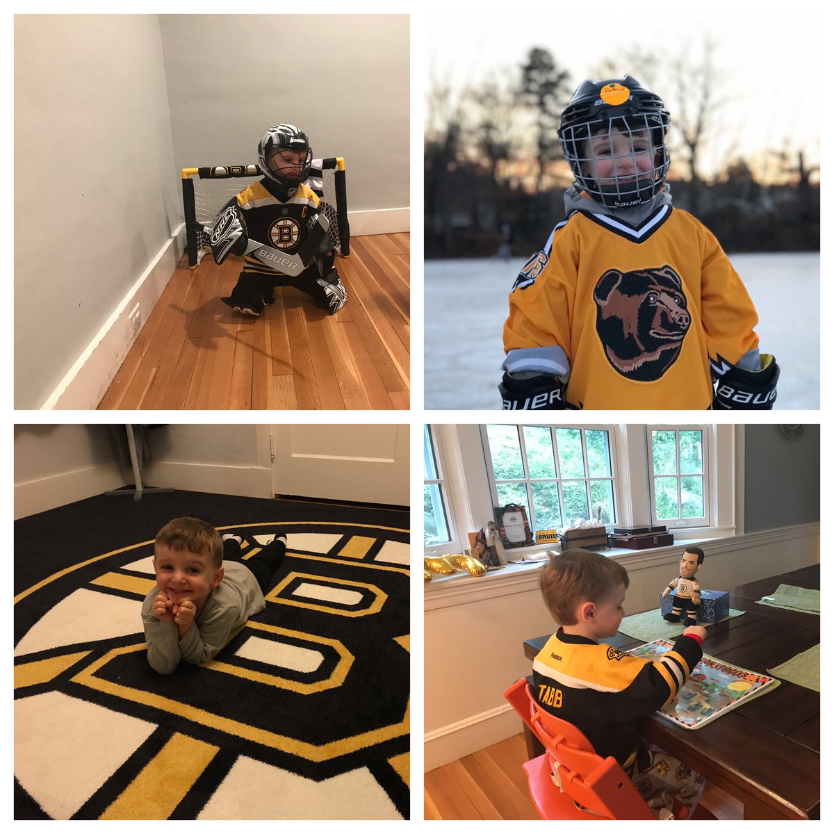 ctabber's tweet photo. @TDBank_US @NHLBruins I think we have a Bruins fan on our hands. Favorite player @ToreyKrug    #TDFansgiving https://t.co/sgjSY8K3K2