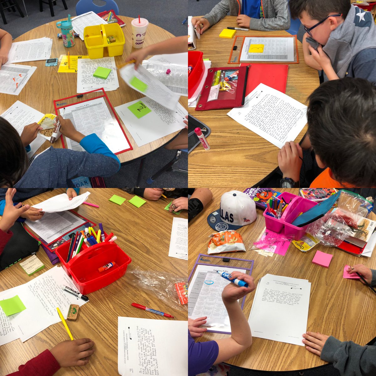 chandler_ladd's tweet image. Love hearing my students justify their thinking! Using a rubric and student samples to analyze what makes a paper a 4! #4thgrade #writingsamples #rubric ⁦