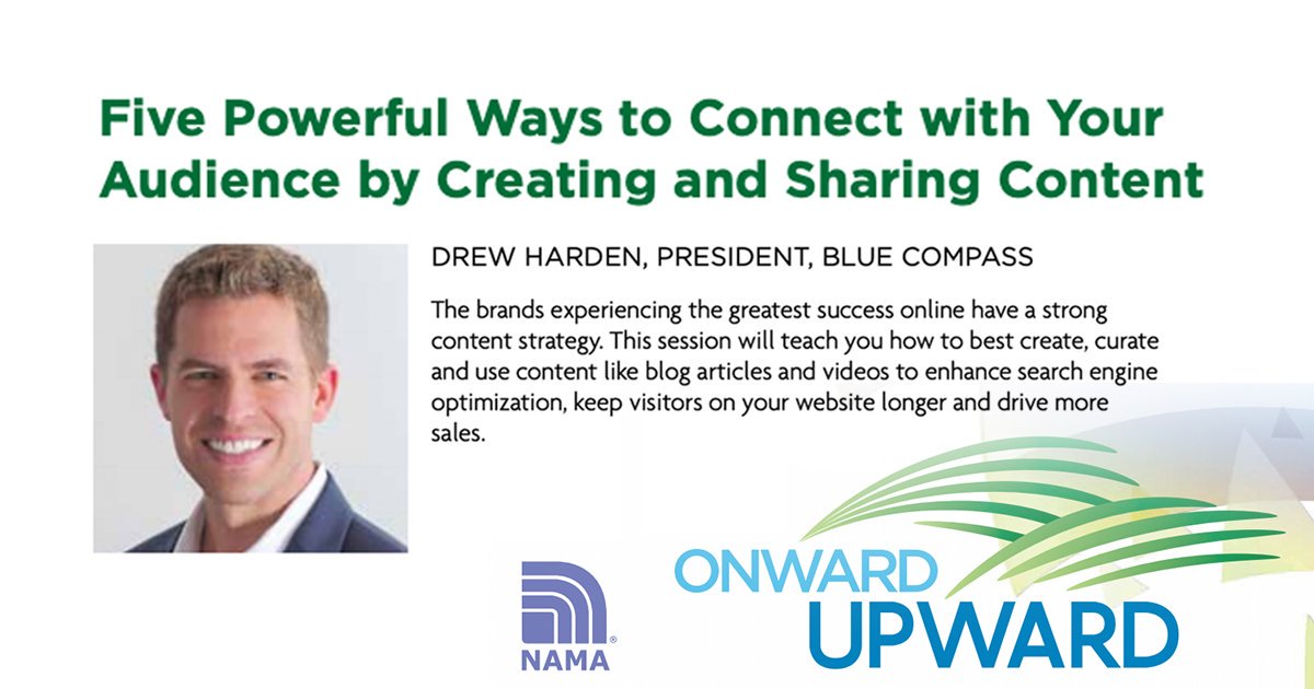 drewharden's tweet photo. I'm looking forward to sharing content marketing insights with @officialNAMA next week in Kansas City https://t.co/bfkJ6vgmwH