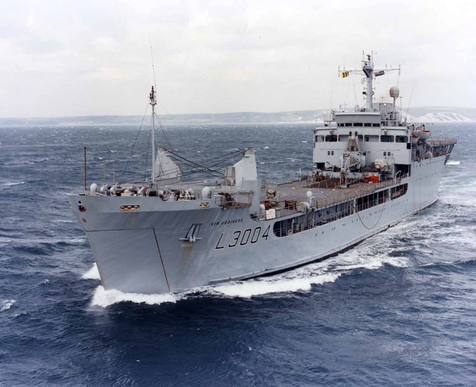 For some context: both Hermes and Invincible had been at sea during February and March 1982. Hermes was now mid way through maintenance. And Invincible’s crew was on leave.... RFA Sir Tristram was in Belize. RFA Sir Bedivere was in Vancouver.