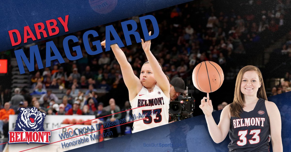 BelmontWBB's tweet photo. Another honor for @darby_3! All-America Honorable Mention 
👉 https://t.co/sNQ84Q2tzA | #itsbruintime https://t.co/tZSscC1nBn