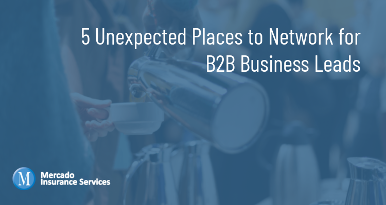 5 Unexpected Places to Network for B2B Business Leads
smallbiztrends.com/2019/03/b2b-ne…

#mercadoinsuranceservices #mercado #insurance #businessinsurance #smallbusiness #business #smallbusinessinsurance #areyoucovered