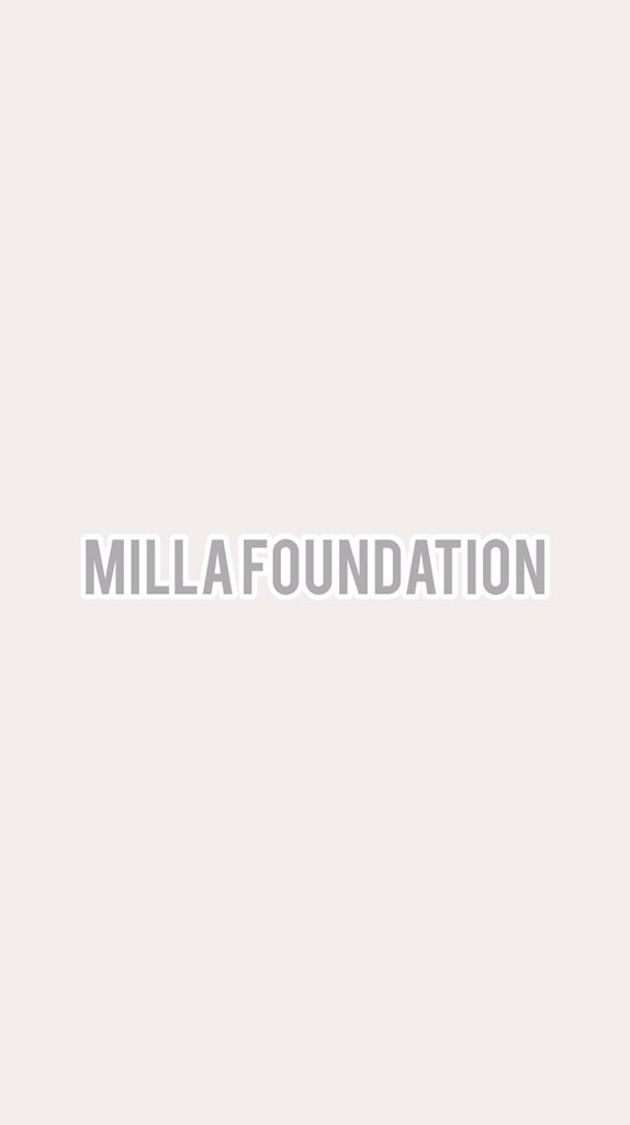 New look! #MillaFoundation