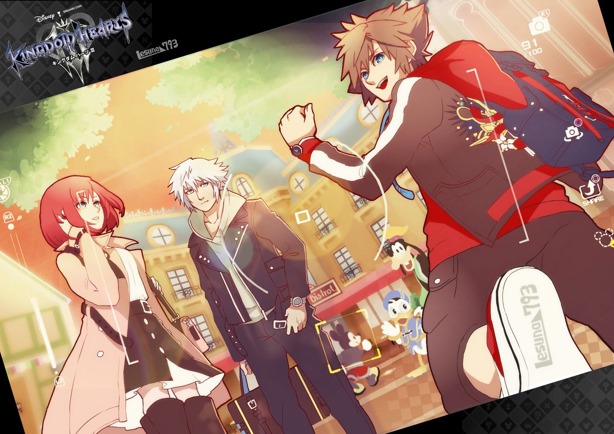 O Xrhsths Lesuna793 Sto Twitter 待ち合わせ 3人の衣装はsupergroupiesのコラボ服です Kingdomhearts3 Kh Kingdomheartsiii キングダムハーツ3 ソラ リク カイリ 幸運のマーク 撮影 Fanart Photomode T Co Wiglje0b2z