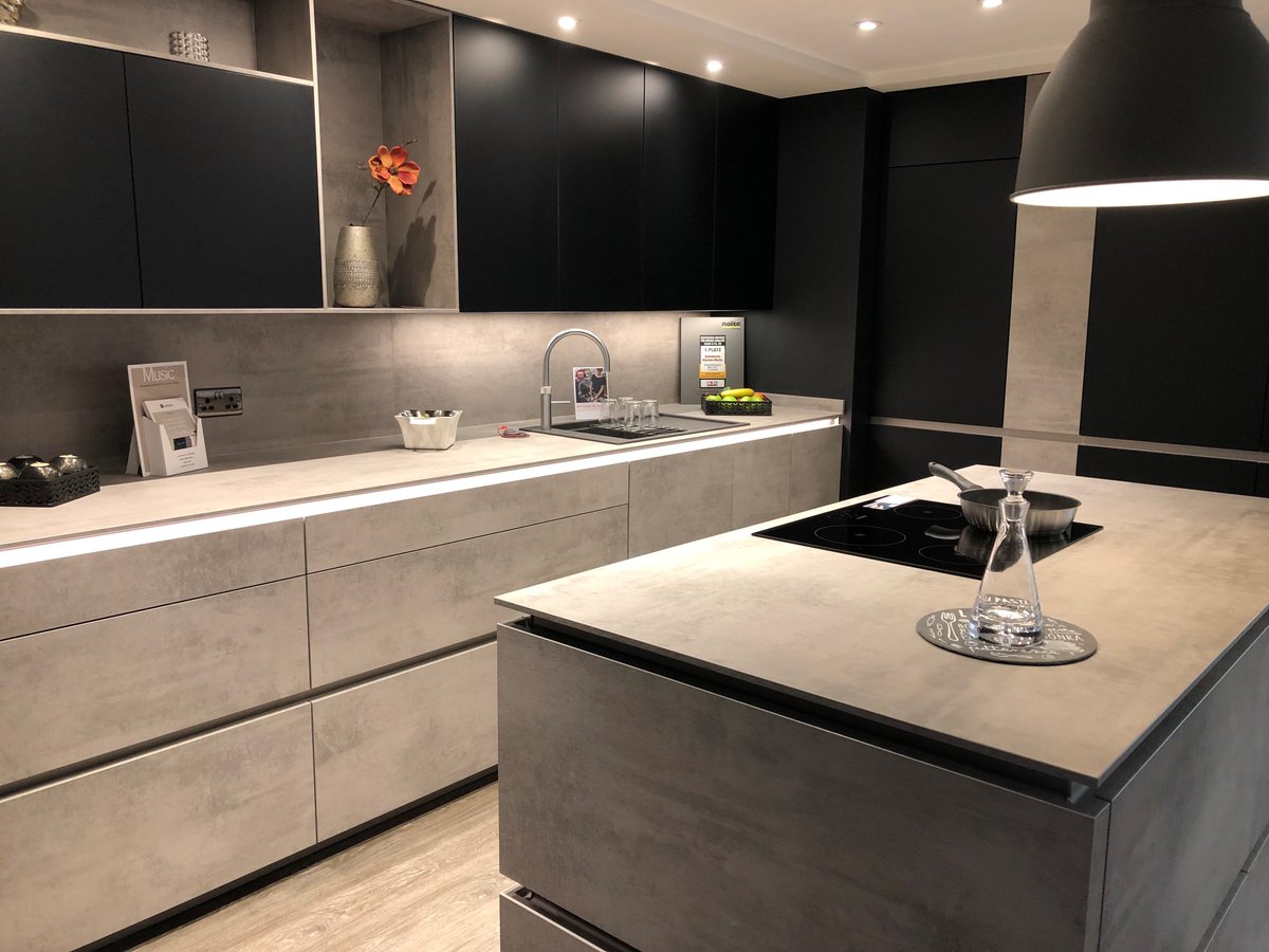 itsclearly's tweet photo. Ex showroom display, handless German kitchen FOR SALE!

We have an amazing deal on this Nolte Kitchen for £8,985.00 + VAT 

If you are looking for a new kitchen, why not come and visit Clearly Interiors Showroom this weekend! 
https://t.co/zP6etkZGac https://t.co/bG7ZSXvXrX