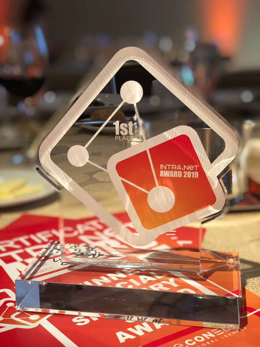 WorkgridSoft's tweet photo. Excited to announce @LibertyMutual won the #IntrelUS award 🏆for building the @WorkgridSoft Assistant to evolve their intranet  to an intelligent workplace that pulls together everything employees need to know and do through a single user interface! 🎉🙌 #digitalworkplace https://t.co/bU3ZH3BozM
