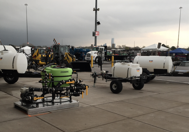 FreeformP's tweet photo. Good morning from The #OKCFArmShow #StateFairPark . We're here at booth 910 with @WylieSprayers with the #Chembine from @FreeformP - Day 1 was a little overcast - hoping for day 2 & 3 to be all sun!! Swing by the booth and check it out! #farmshow #spray #plant19 https://t.co/SmTeM5DIDP