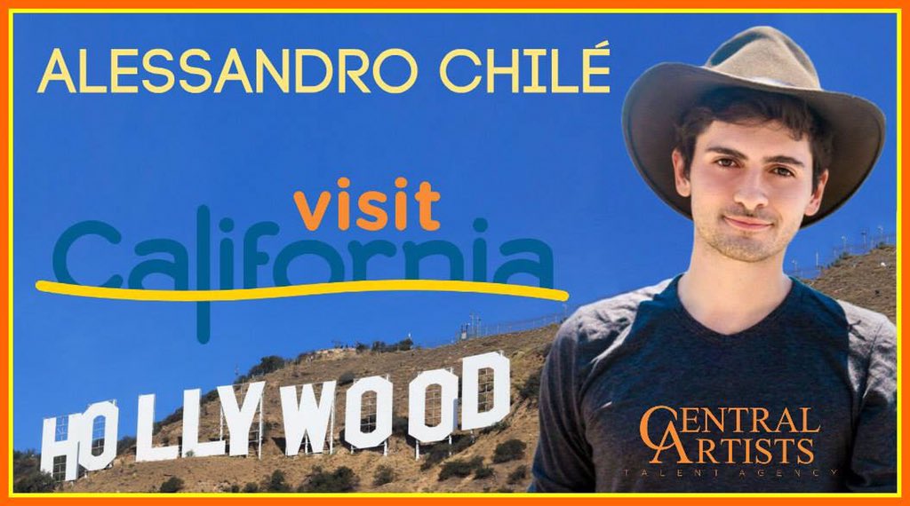 CentralArtists's tweet photo. Congratulations to Alessandro Chilé -@CentralArtists Talent booked a Commercial for "Visit California" with Producer Sara Vander Horn & Good People Casting! Fantastic job as always Alessandro - Central Artists #VisitCalifornia #Actor #TalenAgent #actorslife #advertisement https://t.co/Z418k7ggW5