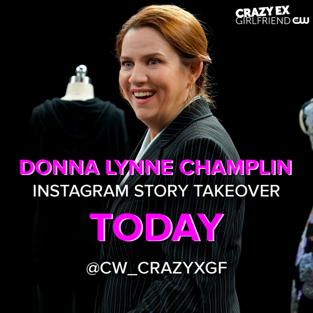 TalentHouseNY's tweet photo. Don't miss @DLChamplin's Instagram Story Takeover happening NOW! @CW_CrazyXGF #PaulaProctor #SeriesFinale https://t.co/3OAWtJaoOj