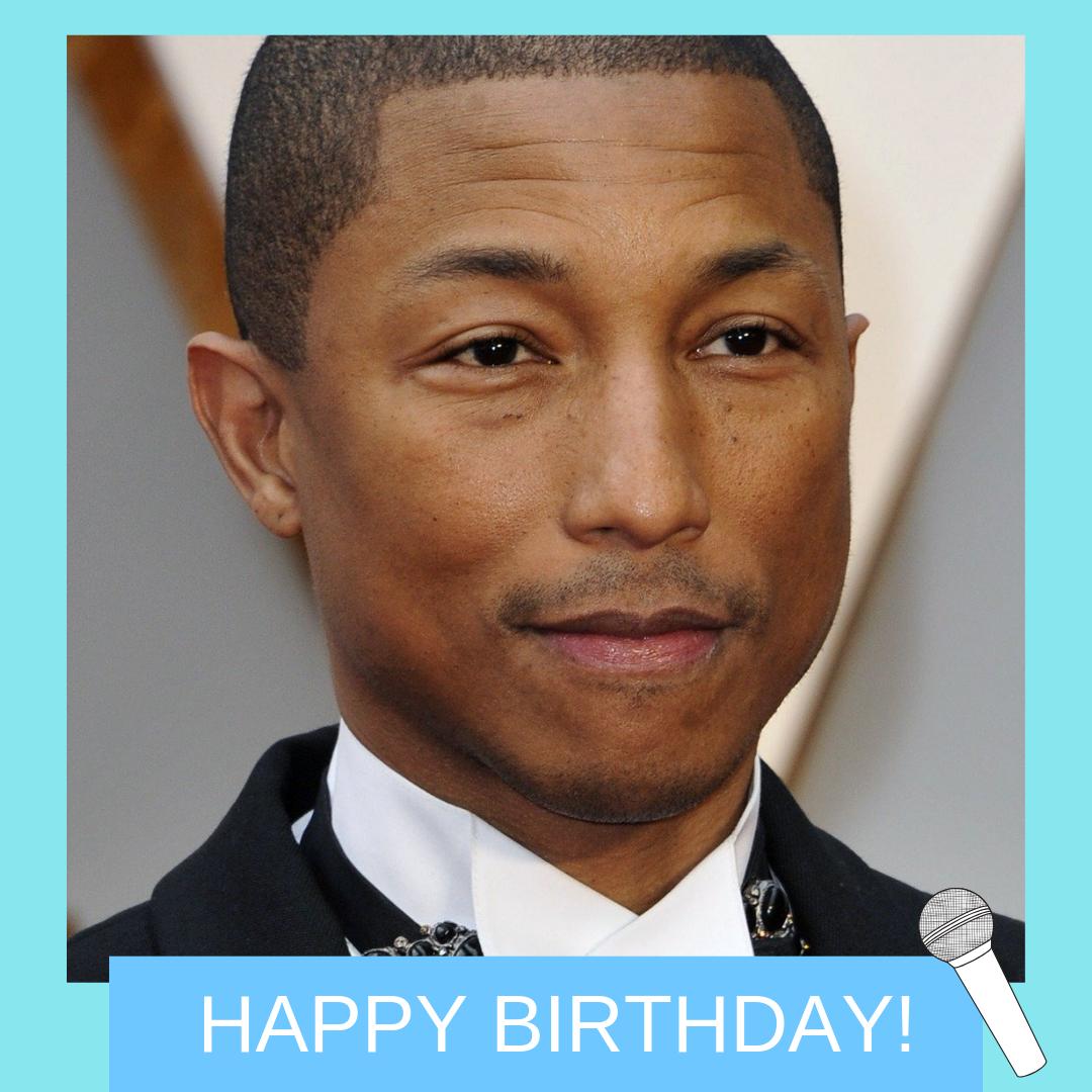 Happy birthday to the extremely talented Pharrell Williams! 
