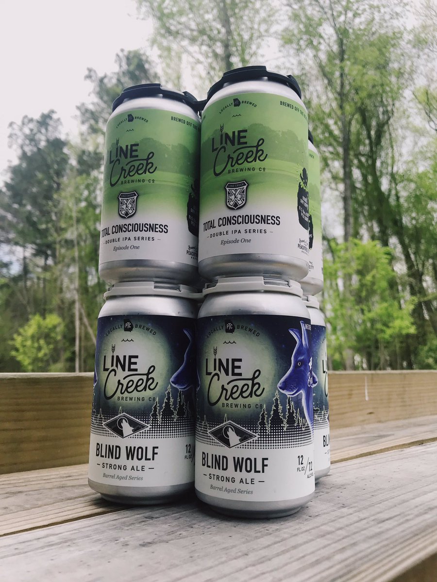 LineCreekBrew's tweet photo. Total Consciousness and Blind Wolf are in the market! Be sure to look out at your favorite craft beer stores for our delicious new brews🤤
#drinklocal #craftbeer #gabeer #linecreekbrewingco #ptc #dipa #ddh #ipa #barrelaged #blindwolf #totalconsciousness https://t.co/3fSil0Tumi