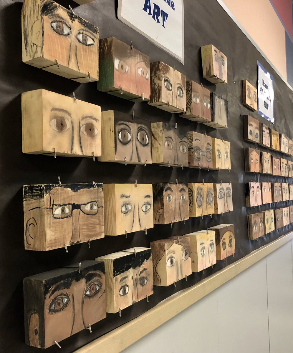 mrsturnerart's tweet photo. βEyeβ love how these 4th grade projects turned out! The reflect the importance of keeping an eye out for one another! @BluebonnetES #LISDBEKIND #LISDVISUALART https://t.co/UZC7uAnKiC