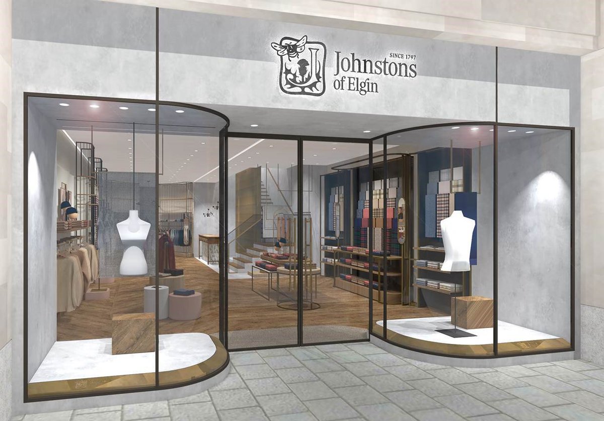 Johnstons_Elgin's tweet photo. Opening in one week.
Find out more: https://t.co/m9j55xMve8
Spanning two floors, the store will feature 100% Johnstons of Elgin products including men’s and women’s knitwear, tailoring, scarves and accessories as well as home interiors.
#edinburgh #multreeswalk https://t.co/3TsjY59tXz