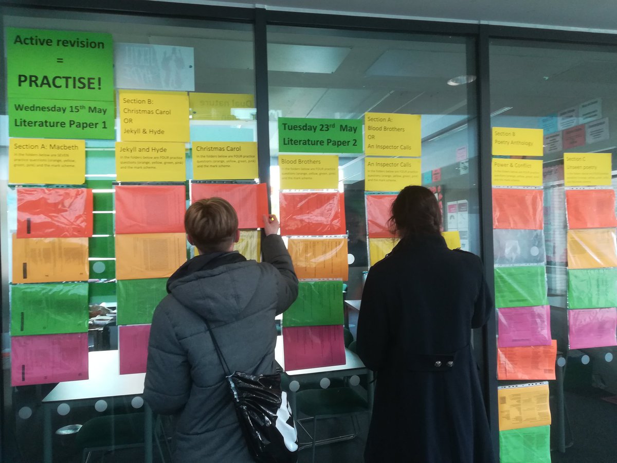 First day of the holidays and some year 11s are in collecting additional revision materials. Good work!
#youCANreviseforEnglish <a href="/KSAcademy1/">KSA</a>