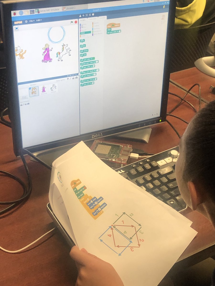 EGonzalez_SRMS's tweet photo. 6th and 7th grade @SRidge_MS #SISD_WIN learning Video Game Design @UTEPTechE using their Raspberry Pi’s #TechE19 #ADEChat This is how #GeneralsConquer #TEAM_SISD https://t.co/MkgtVHmku3