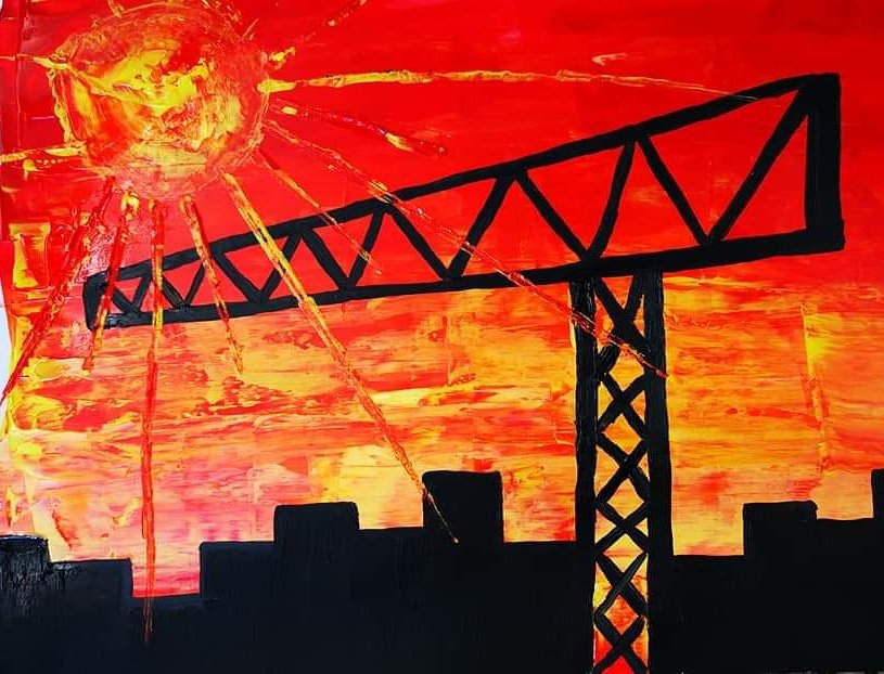 The WellArt Group were inspired by cranes.....