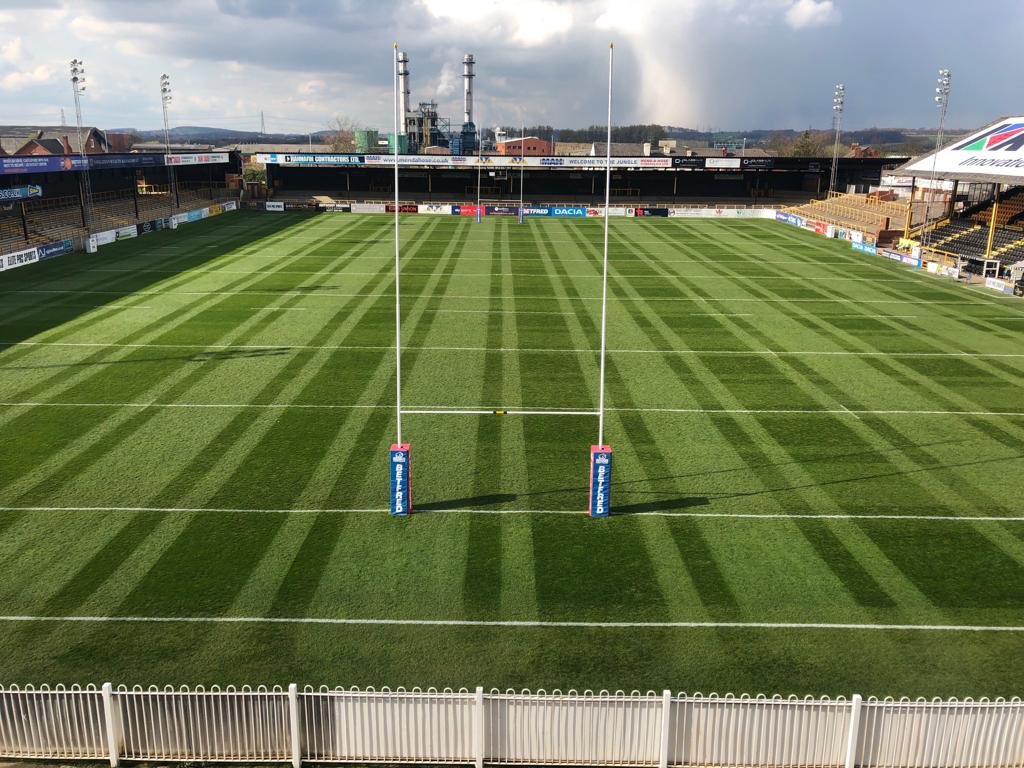 CTRLFC's tweet photo. Big shout out to @vause20!! The pitch at the Mend-A-Hose Jungle is looking fantastic! https://t.co/tk2SvXYvyc