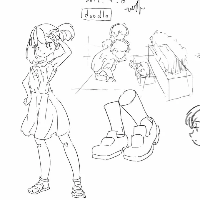 塗鴉
#practice #doodle 