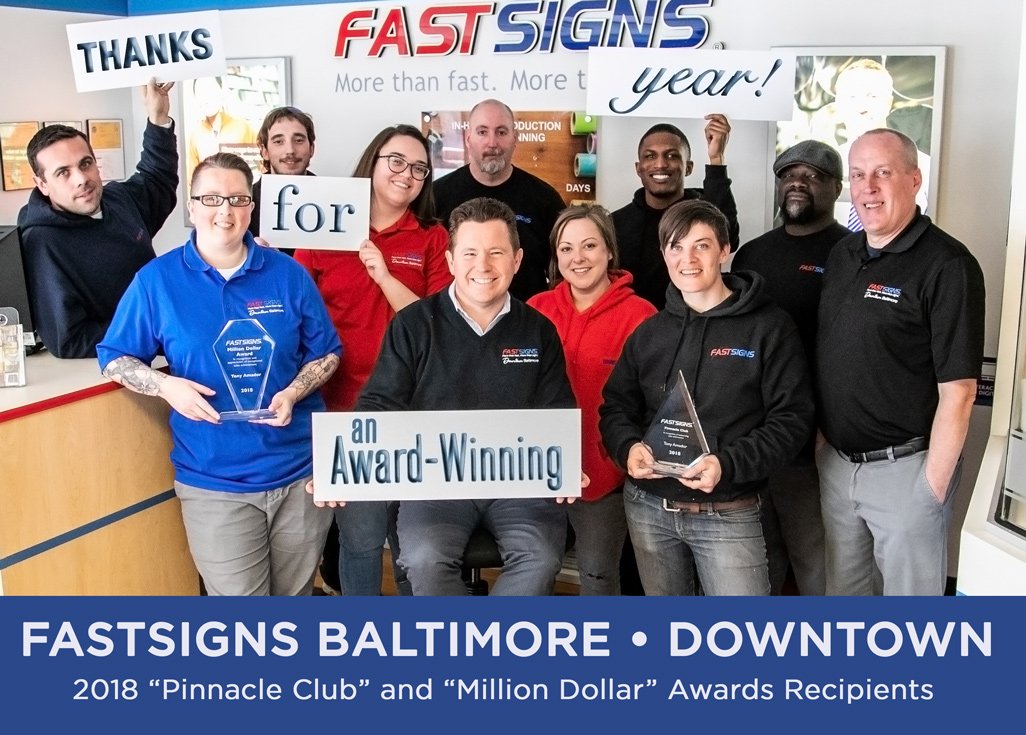 Celebrating a GREAT 2018 and our 7th year in Downtown Baltimore! Thank you to all our great customers!! We LOVE Baltimore!