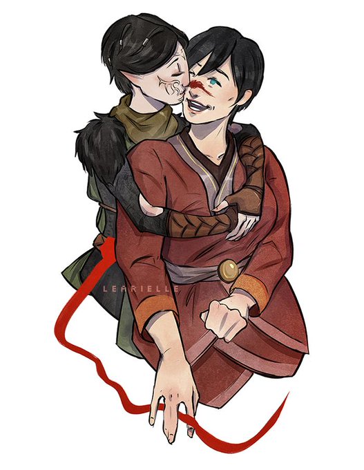 2019-04-05. 5. Soft Hawke and Merrill for buttsonthebeach on tumblr! 💕 🎀....