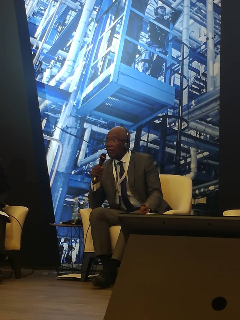 APPO_CapeVII's tweet photo. "In our subregion, we don't have many parallel projects to the oil sector. I think that we are not focusing enough on these other projects that could help us diversify our economies" - CEO Perrial Jean Nyodog of @Tradex_SA #CapeVII #downstream #panel #YearofEnergy https://t.co/7hgTEWuKjG